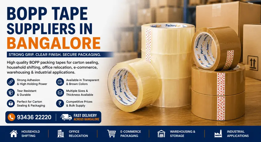 BOPP Tape Suppliers in Bangalore