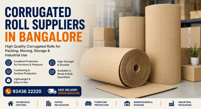 Corrugated Roll Suppliers in Bangalore