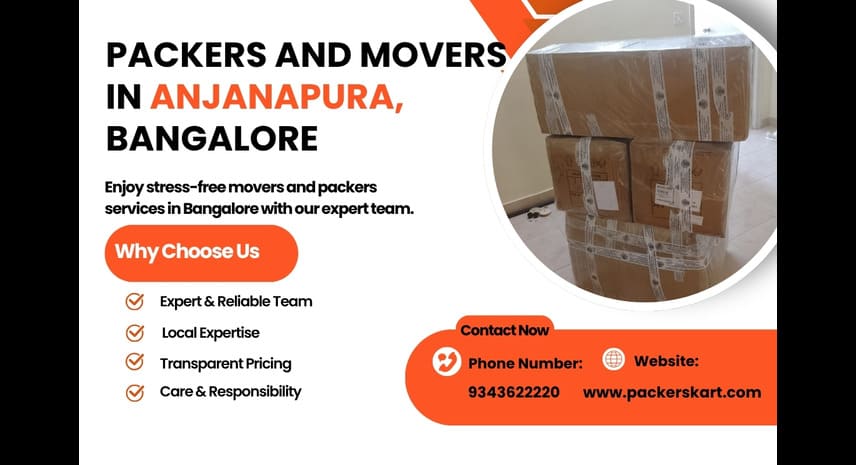 Packers and Movers in Anjanapura Bangalore
