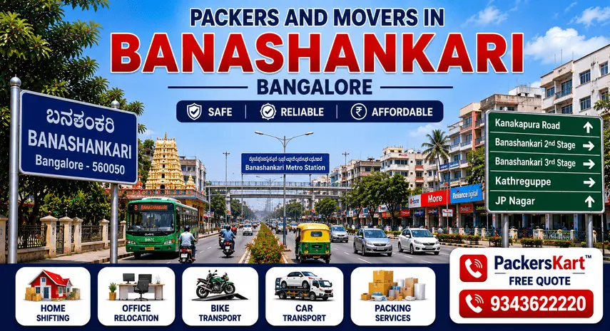 Packers and Movers in Banashankari Bangalore
