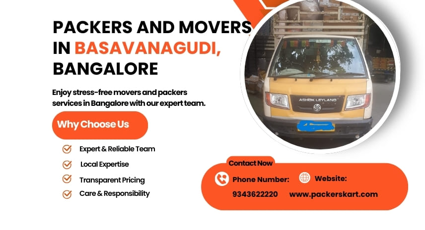 Packers and Movers in Basavanagudi Bangalore