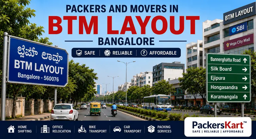 Packers and Movers in BTM Layout Bangalore