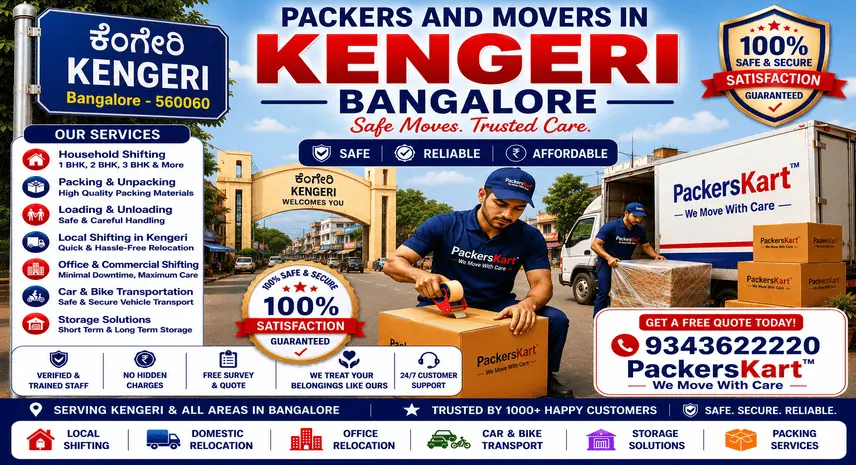 Packers and Movers in Kengeri Bangalore