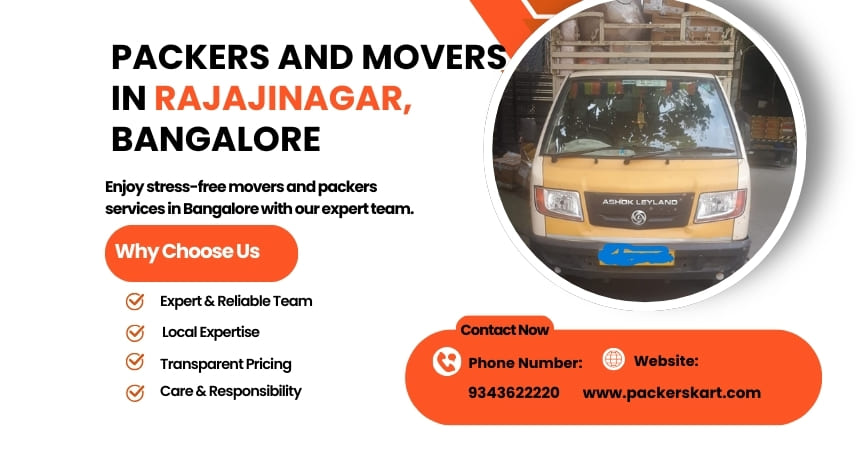 Packers and Movers in Rajajinagar Bangalore