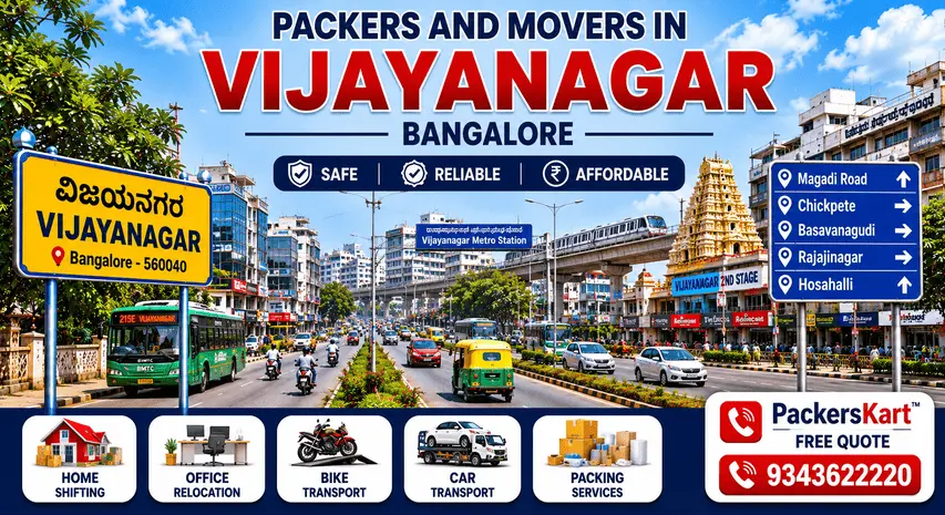 Packers and Movers in Vijayanagar Bangalore