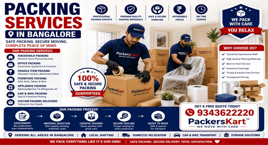 Packing Services in Bangalore